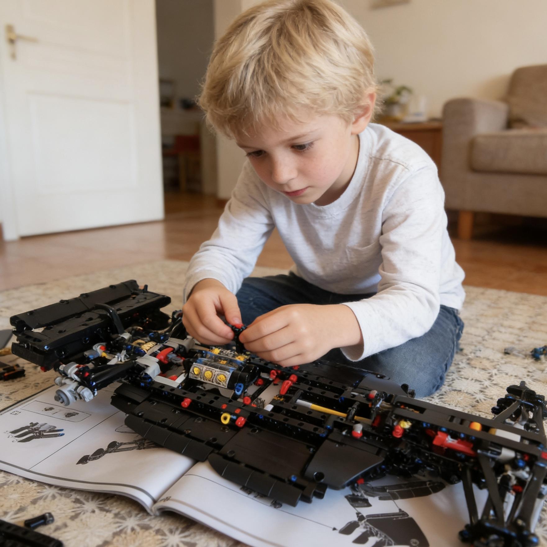 25 inches, 1642 pieces build set, 1:8 scale - DIY Kit and Building Set for Adults - Collectible Model - Gift for Car Enthusiasts 25 inches, 1642 pieces build set, 1:8 scale - DIY Kit and Building Set for Adults - Collectible Model - Gift for Car Enthusiasts