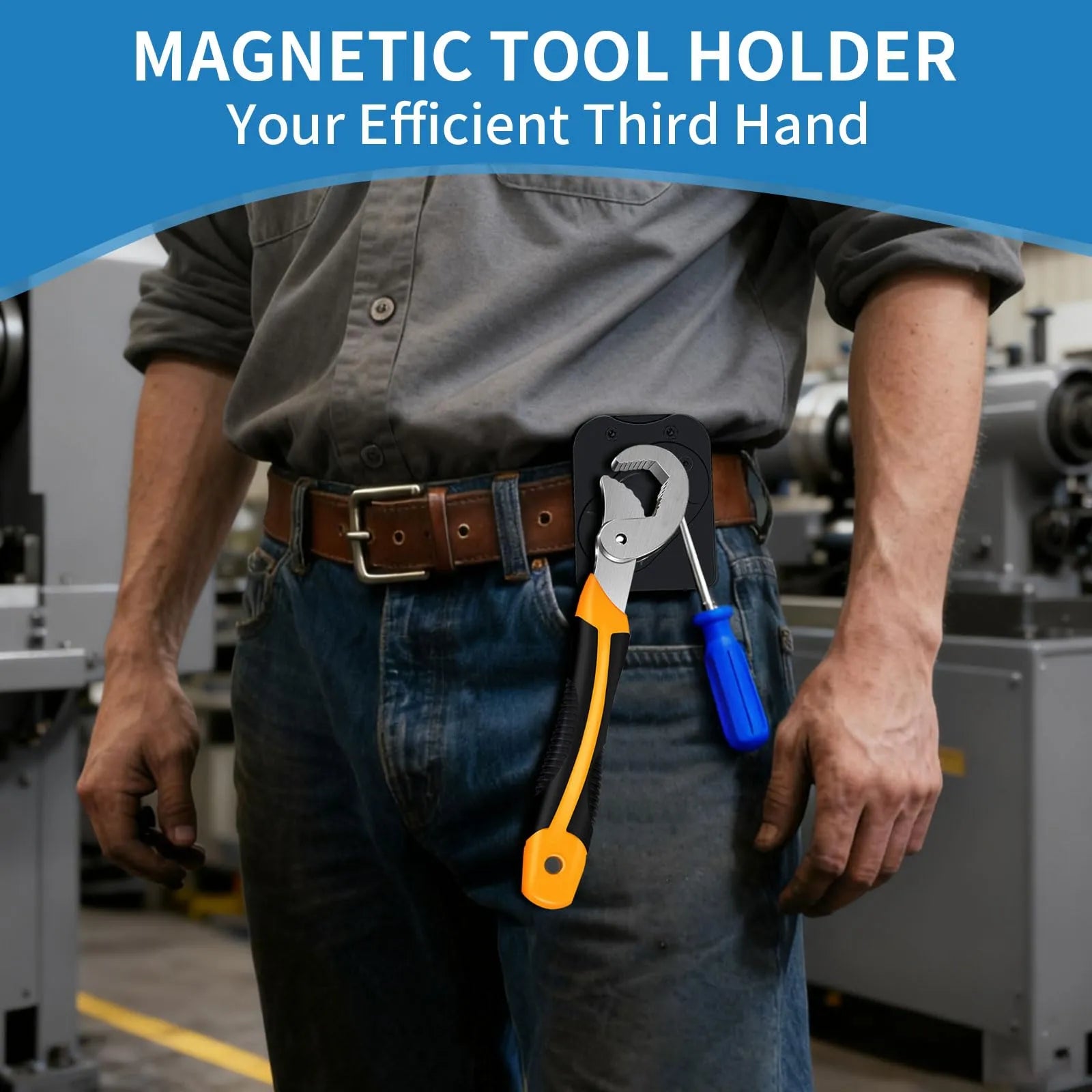 Coocoe Strong Magnetic Belt Clip Tool Holder