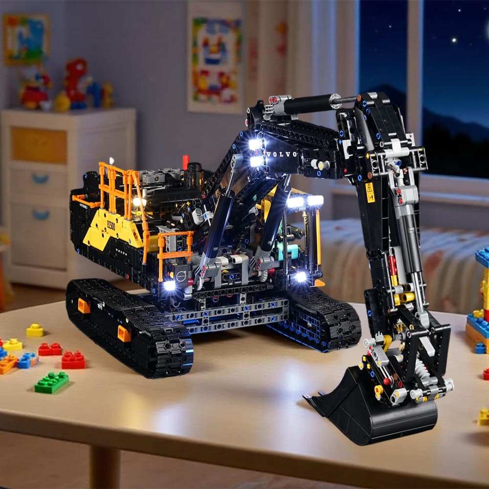 EC500 Hybrid Excavator Building Set