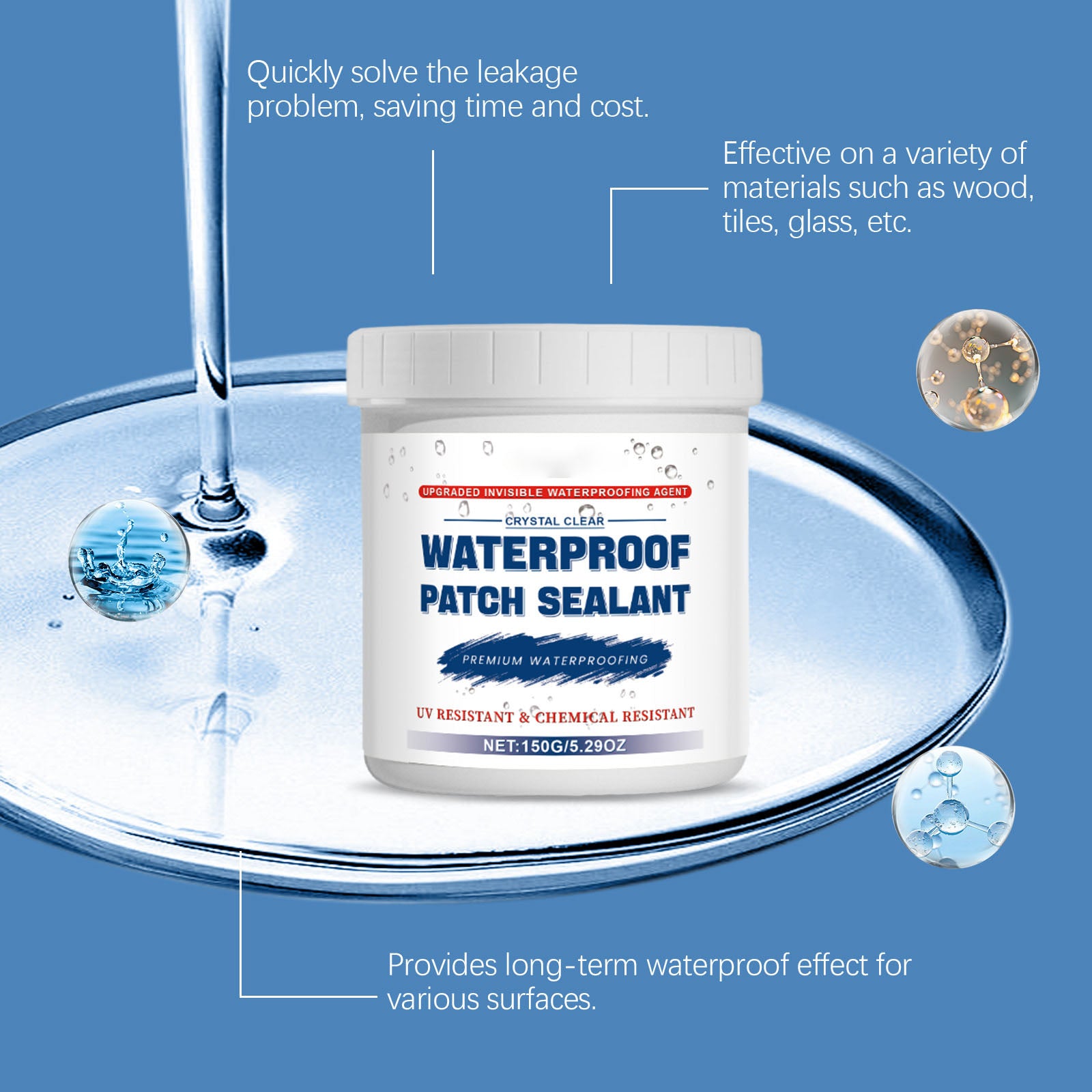 Coocoe Highly Effective Clear Waterproof Coating Kit