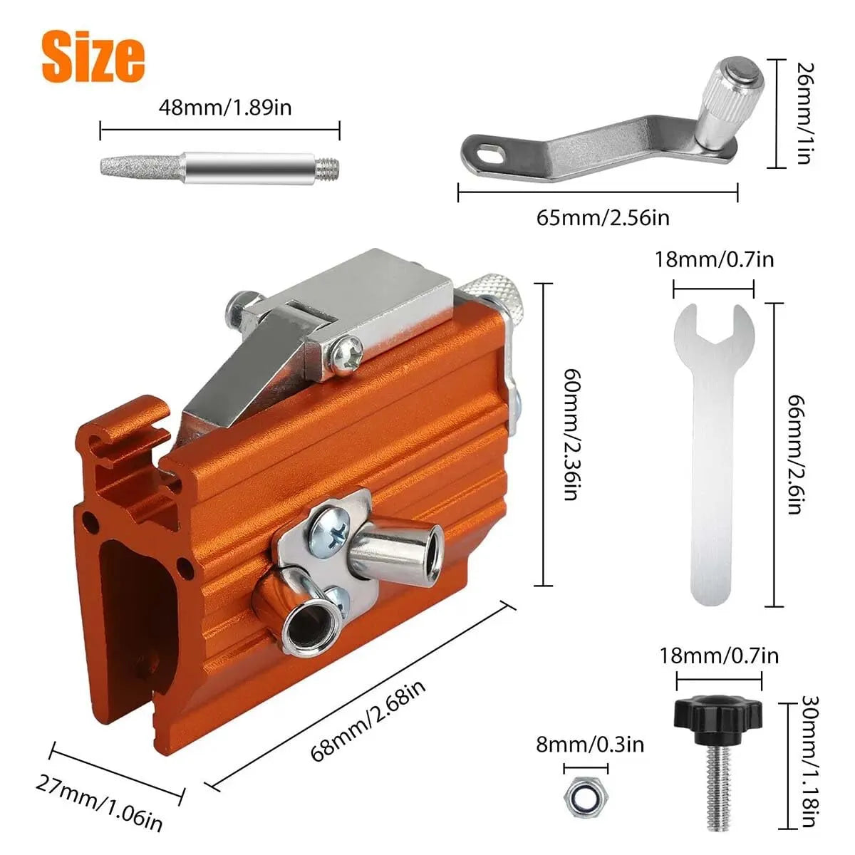 Coocoe Portable Chainsaw Chain Sharpener Kit