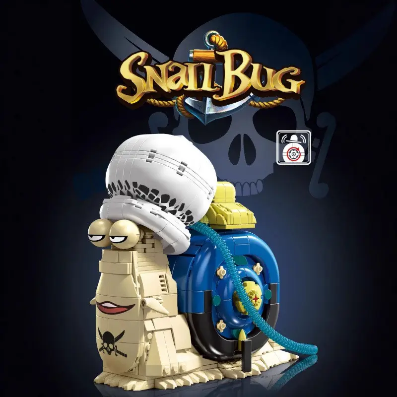 One Piece Phone Bug Building Blocks, 3D Puzzle Model Kit, Boy Engineering Toy