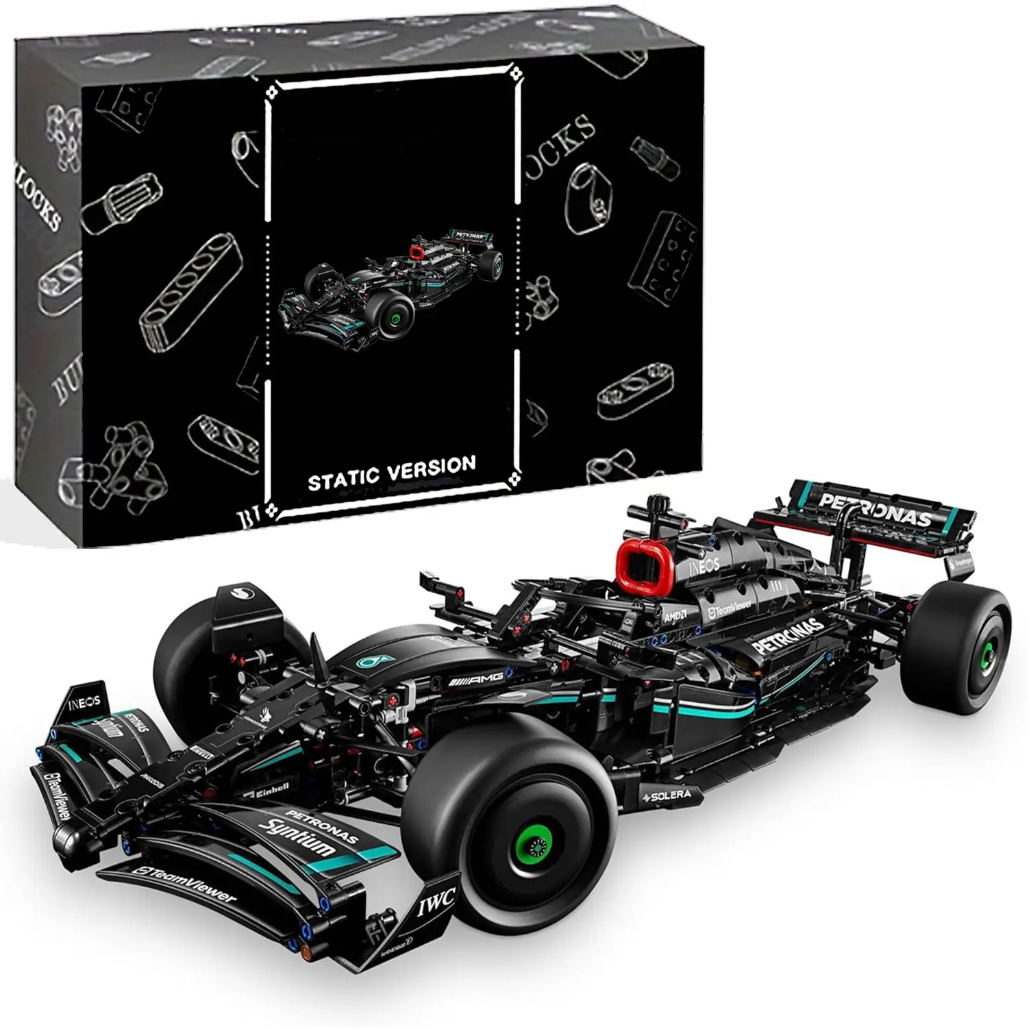 Technic Model Car Kits - Building Sets for Adults, Ages 18+ - Gift for Men & Women - Race Car W/Realistic Details Home Decor