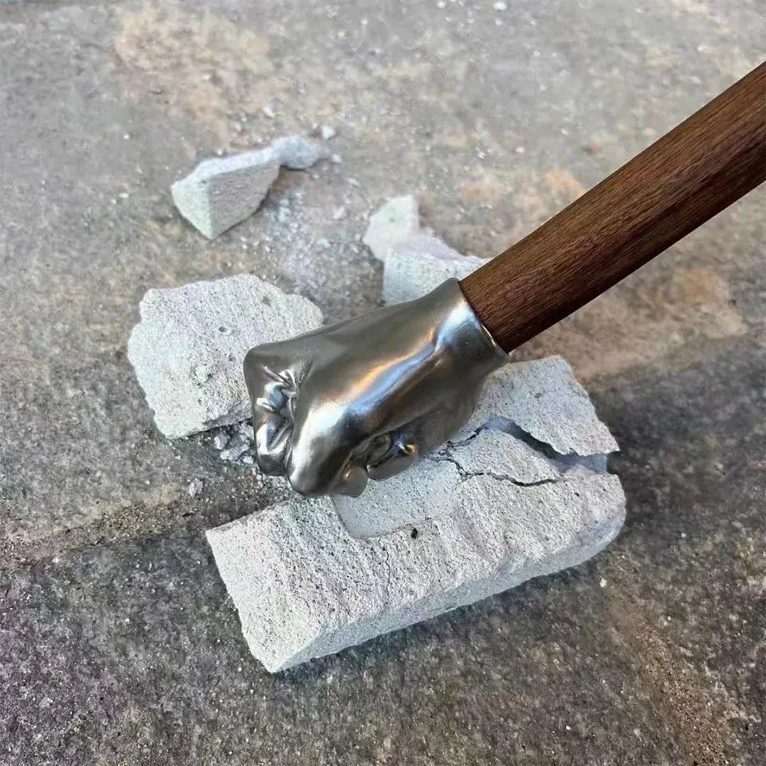 Coocoe 2LB Stainless Steel Wooden-Handle Sledge Hammer