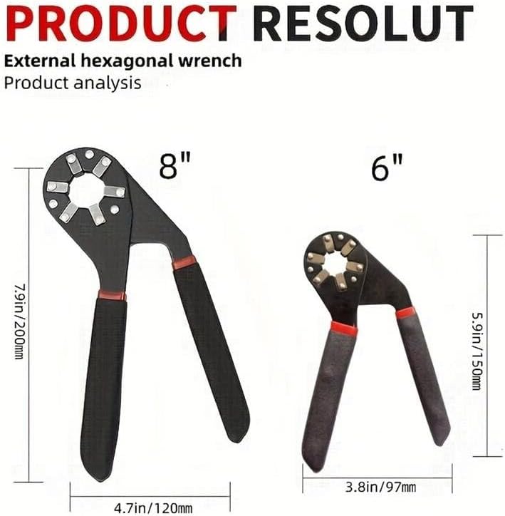 Coocoe Adjustable Socket Wrench