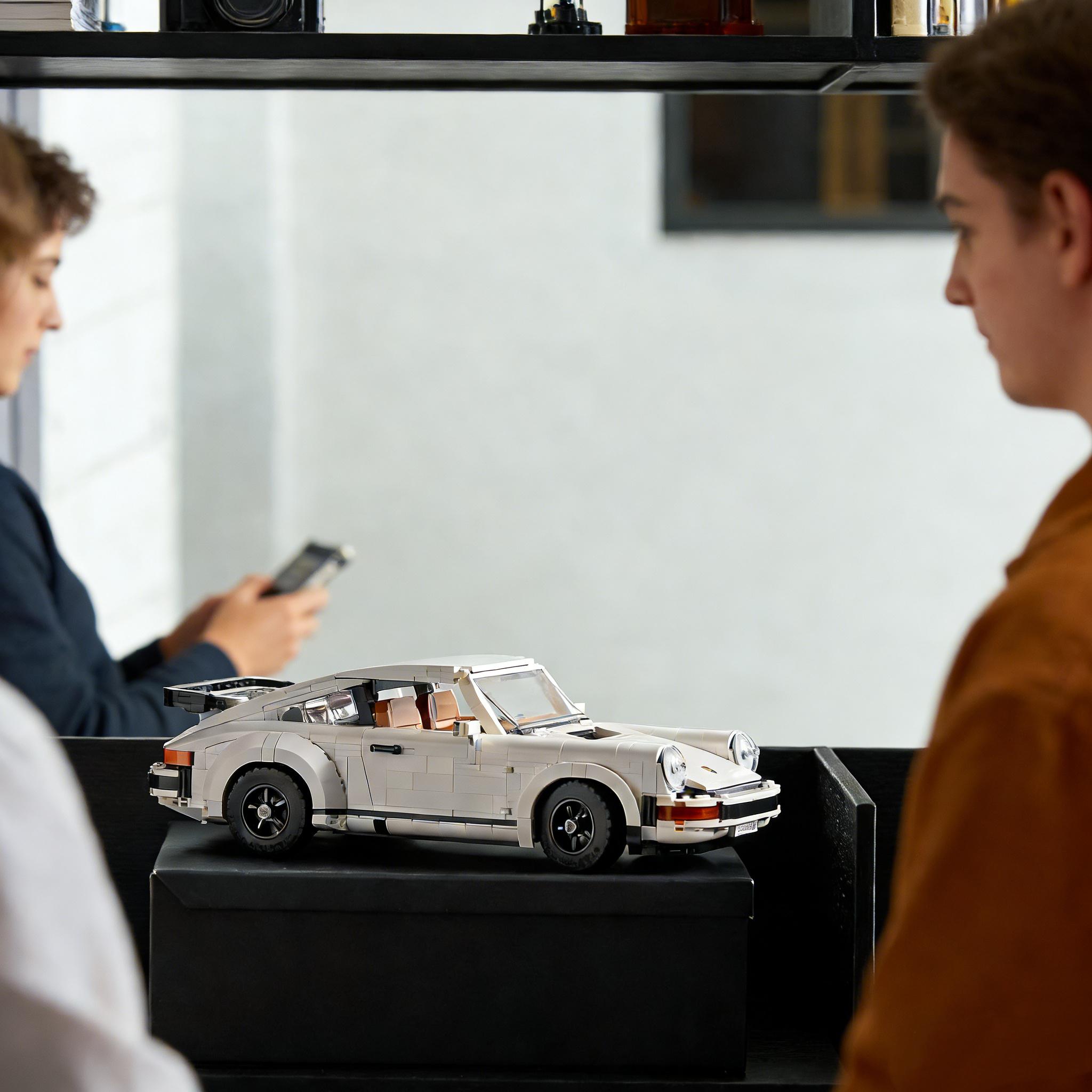 1458 Pieces Building Set, Collectible Turbo Targa, 2in1 Race Car Model Kit for Adults and Teens to Build, 14 inches in length, Gift Idea