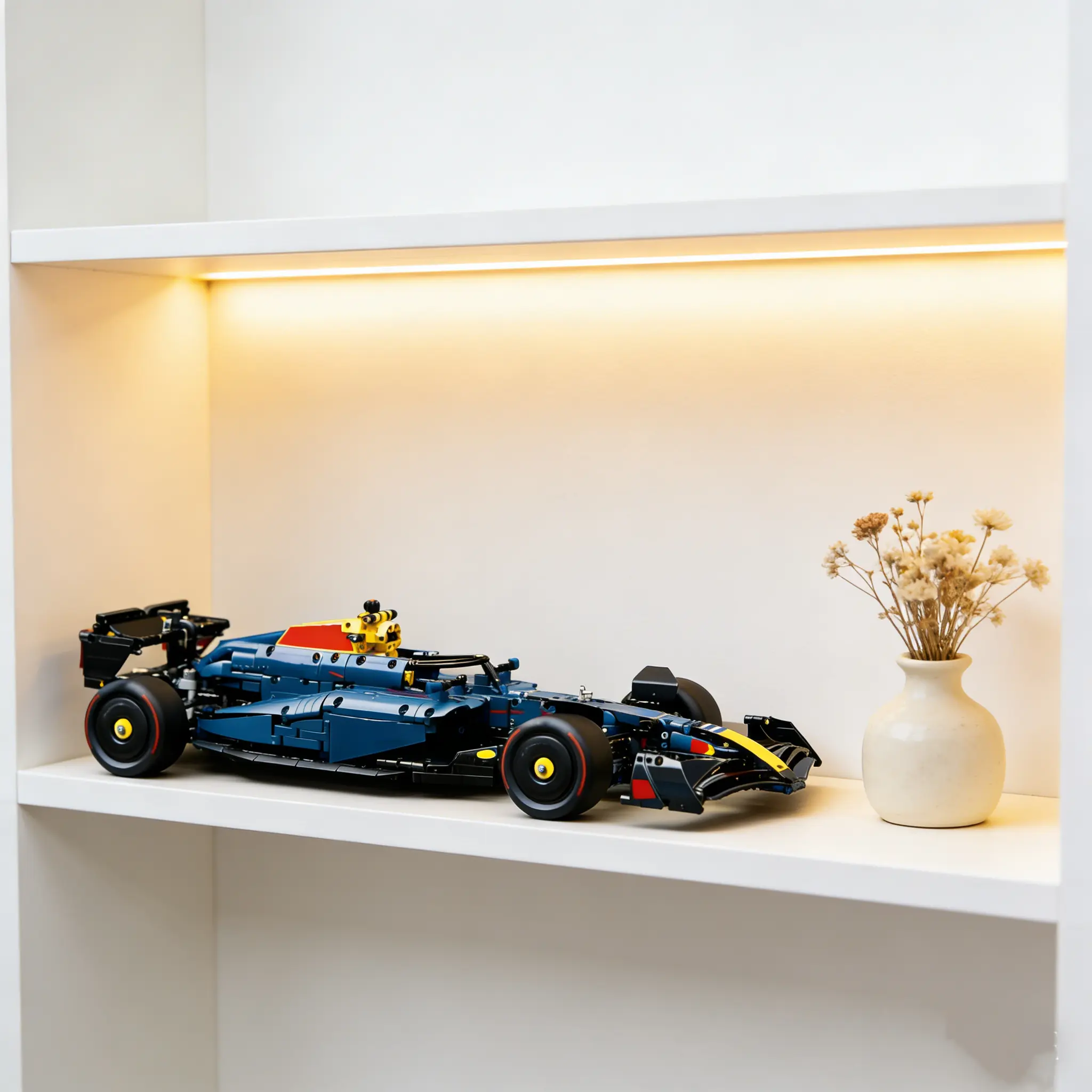 1639 Pieces, 25 inches, 1:8 Technic Racing Car Model Kit - Building Set for Adults, Ages 18+ with Realistic Features - Gift for Birthdays