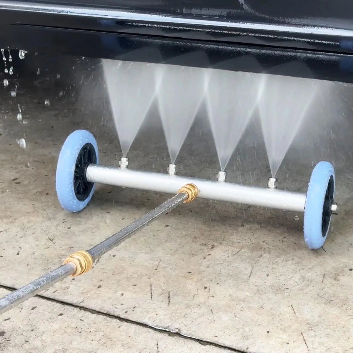 Coocoe Heavy Duty Pressure Washer Undercarriage Cleaner