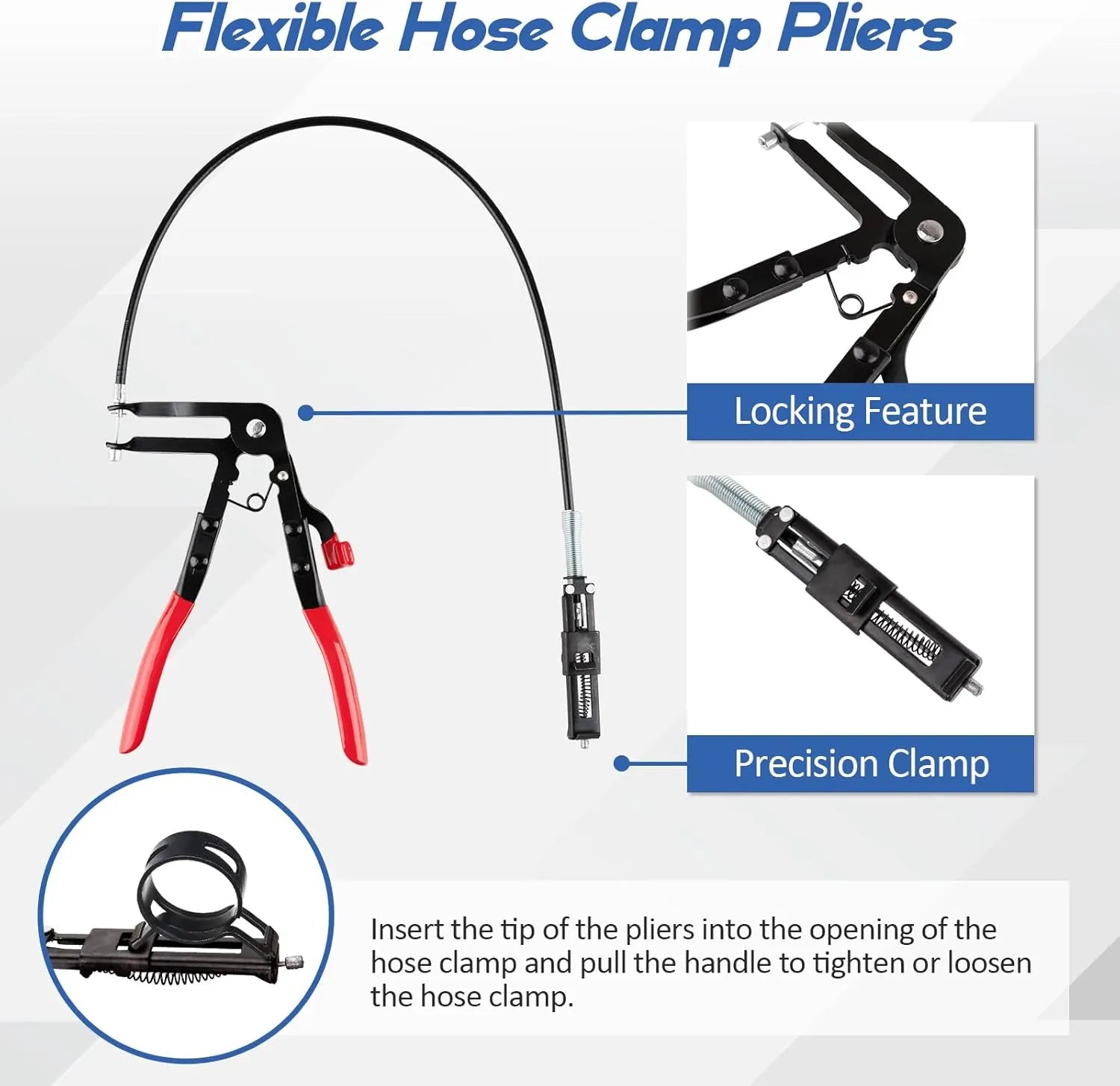 Coocoe Flexible Hose Clamp Pliers Set