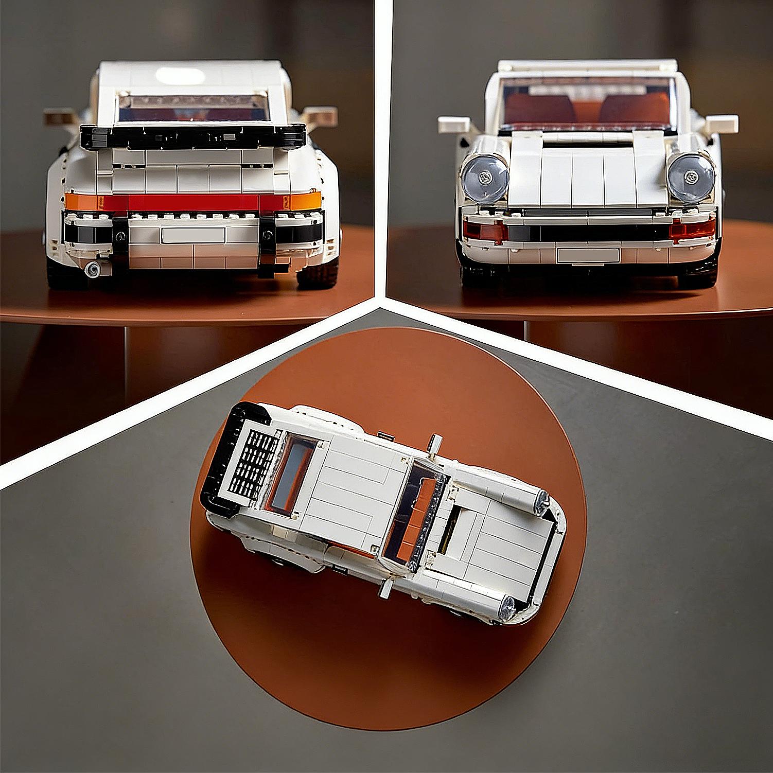 1458 Pieces Building Set, Collectible Turbo Targa, 2in1 Race Car Model Kit for Adults and Teens to Build, 14 inches in length, Gift Idea