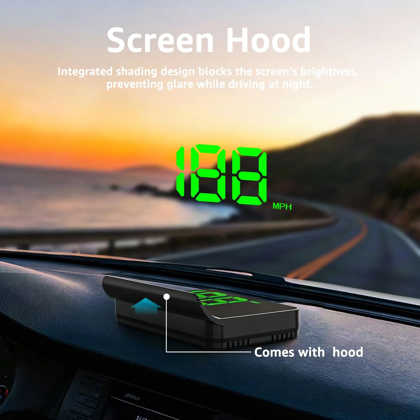Coocoe Digital GPS HUD Car Head Up Display