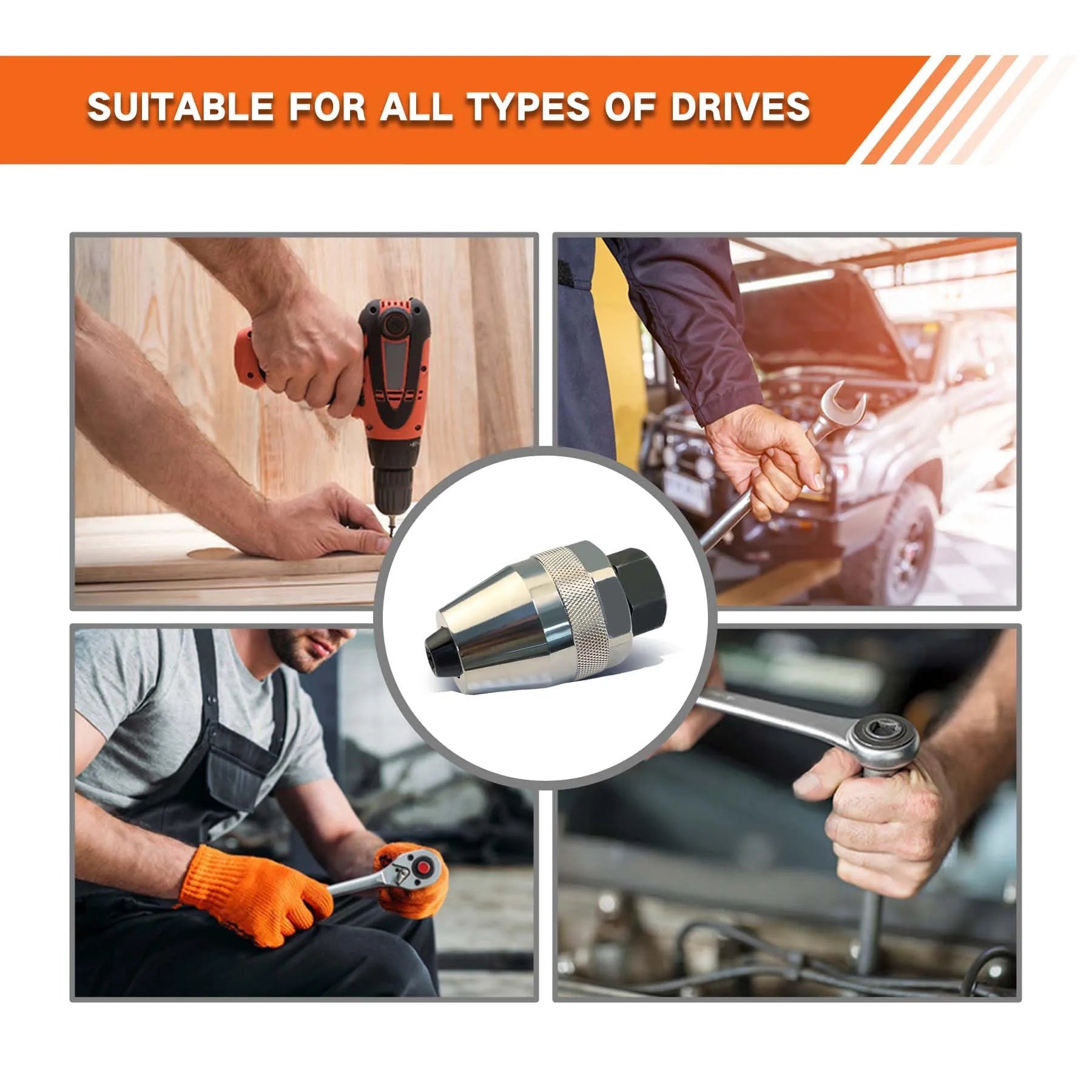 Coocoe Heavy-Duty Bolt & Stud Extractor Tool