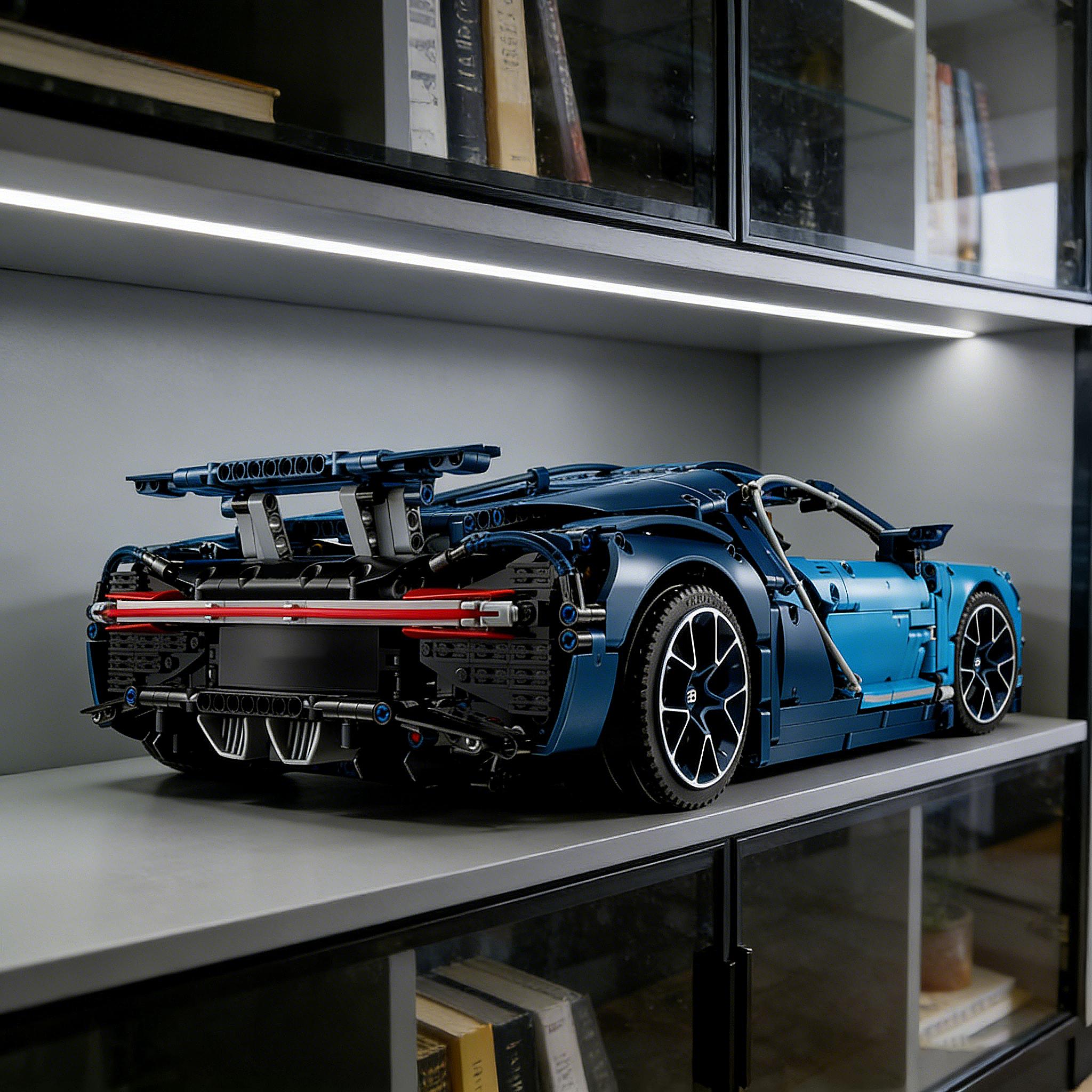 1:8 Scale Car Building Kit and Engineering Toy, 3599 Pieces Adult Collectible Sports Car with Scale Model Engine (3599 Pieces)