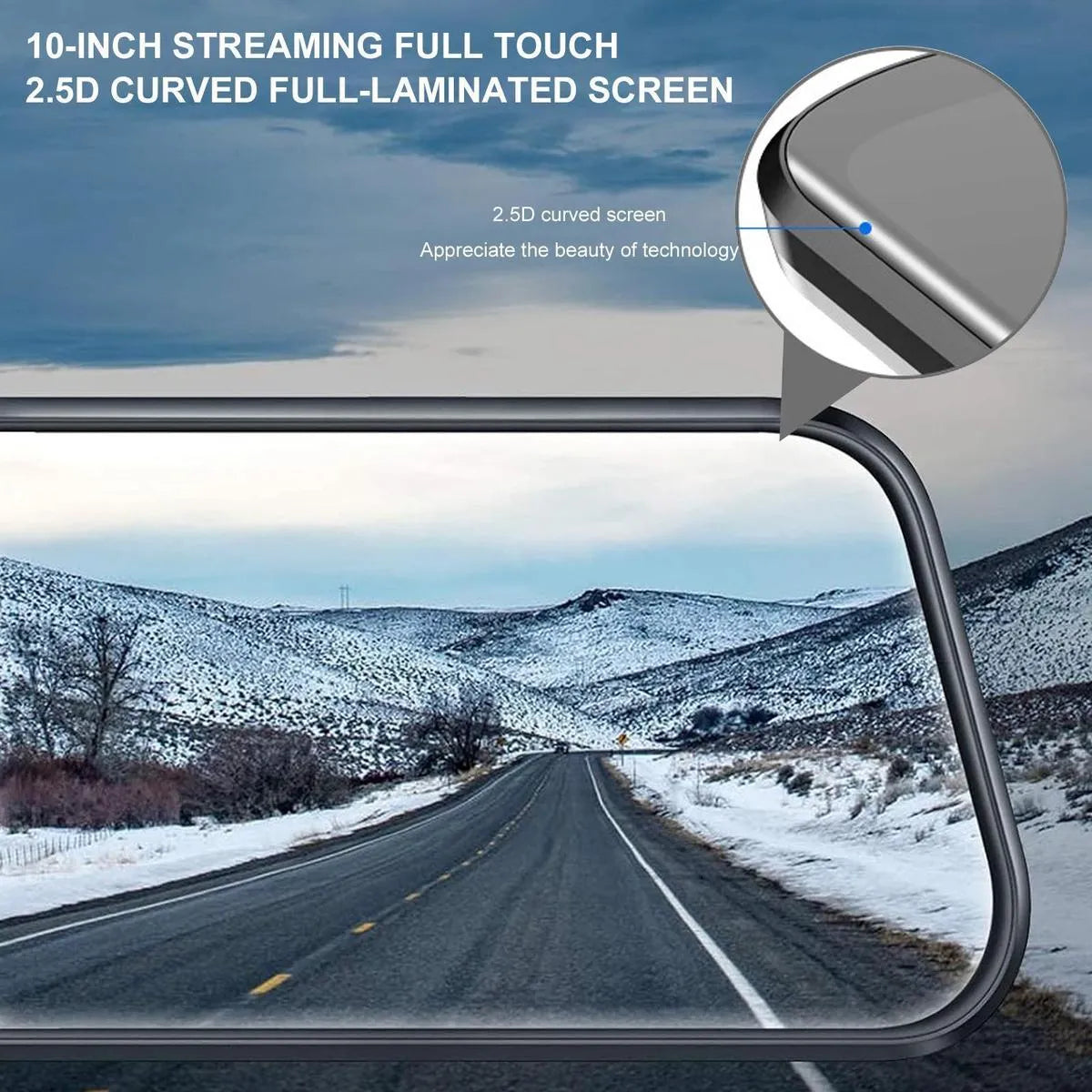 Coocoe Dual Lens Touch Dash Cam