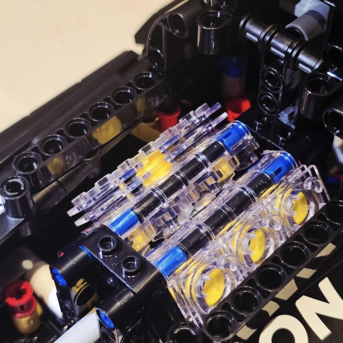 25 inches, 1642 pieces build set, 1:8 scale - DIY Kit and Building Set for Adults - Collectible Model - Gift for Car Enthusiasts 25 inches, 1642 pieces build set, 1:8 scale - DIY Kit and Building Set for Adults - Collectible Model - Gift for Car Enthusiasts