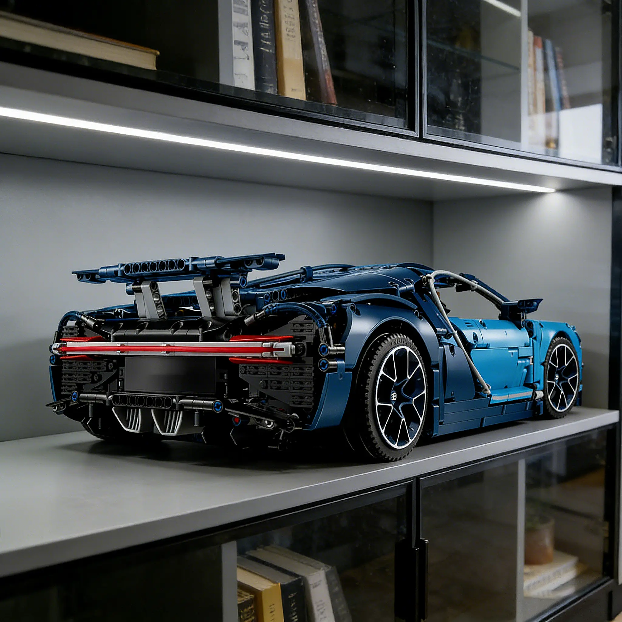 1:8 Scale Car Building Kit and Engineering Toy, 3599 Pieces Adult Collectible Sports Car with Scale Model Engine (3599 Pieces)