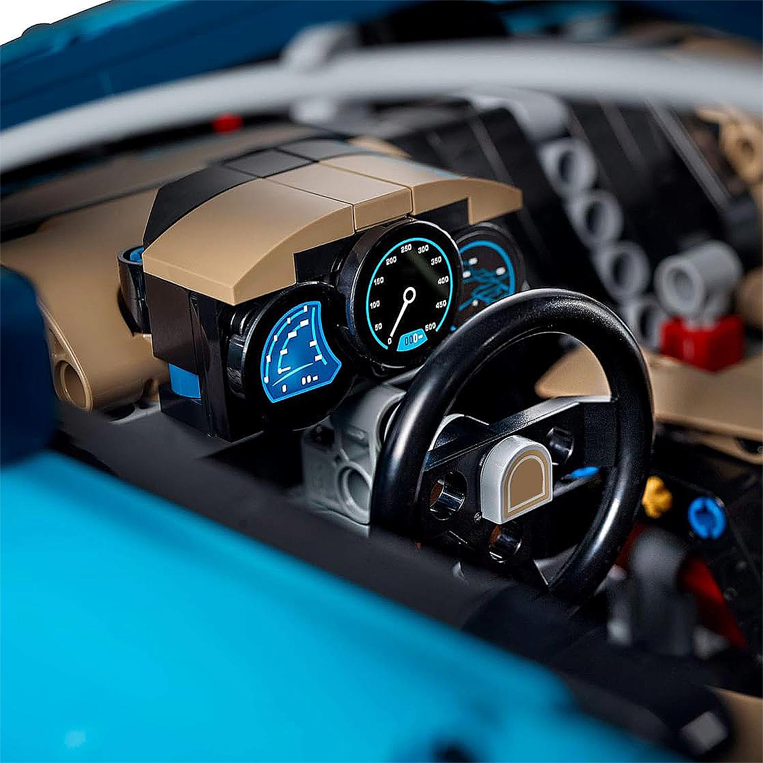 1:8 Scale Car Building Kit and Engineering Toy, 3599 Pieces Adult Collectible Sports Car with Scale Model Engine (3599 Pieces)