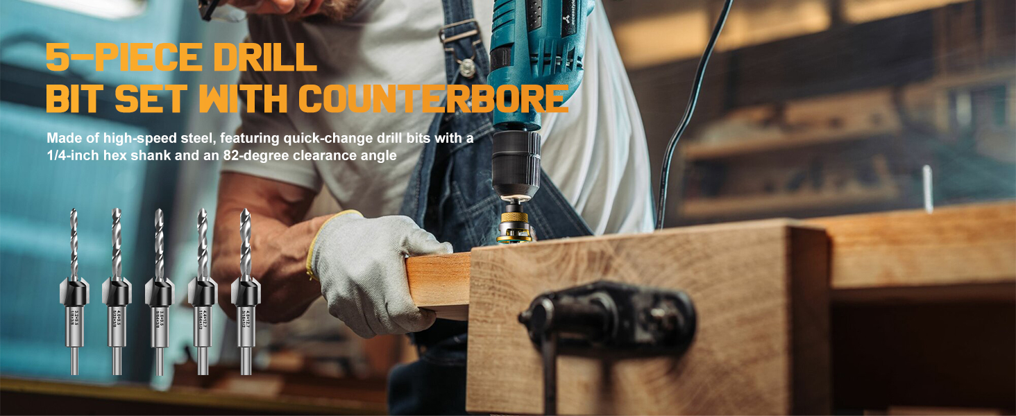 countersink bits for wood