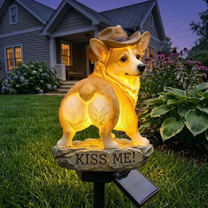 🌙 SOLAR ANIMAL GARDEN LIGHTS