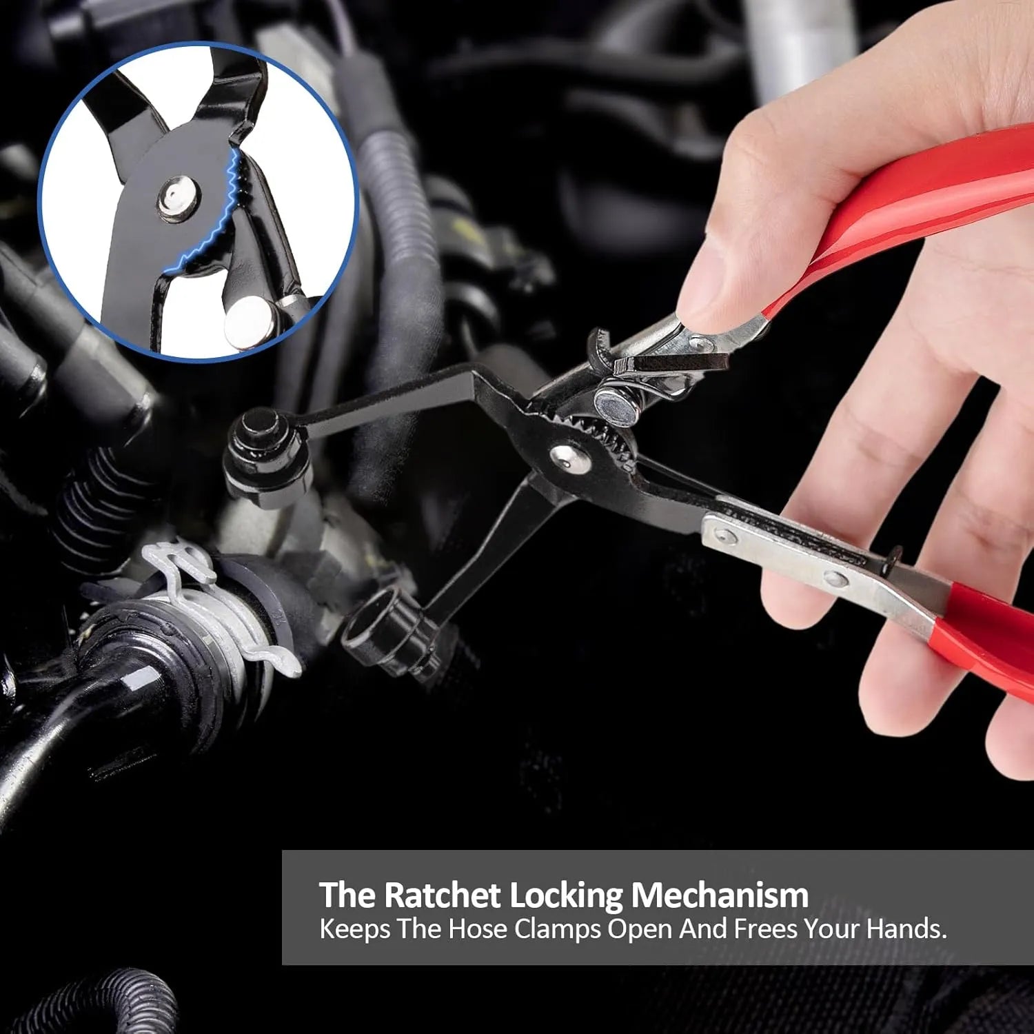 Coocoe Flexible Hose Clamp Pliers Set