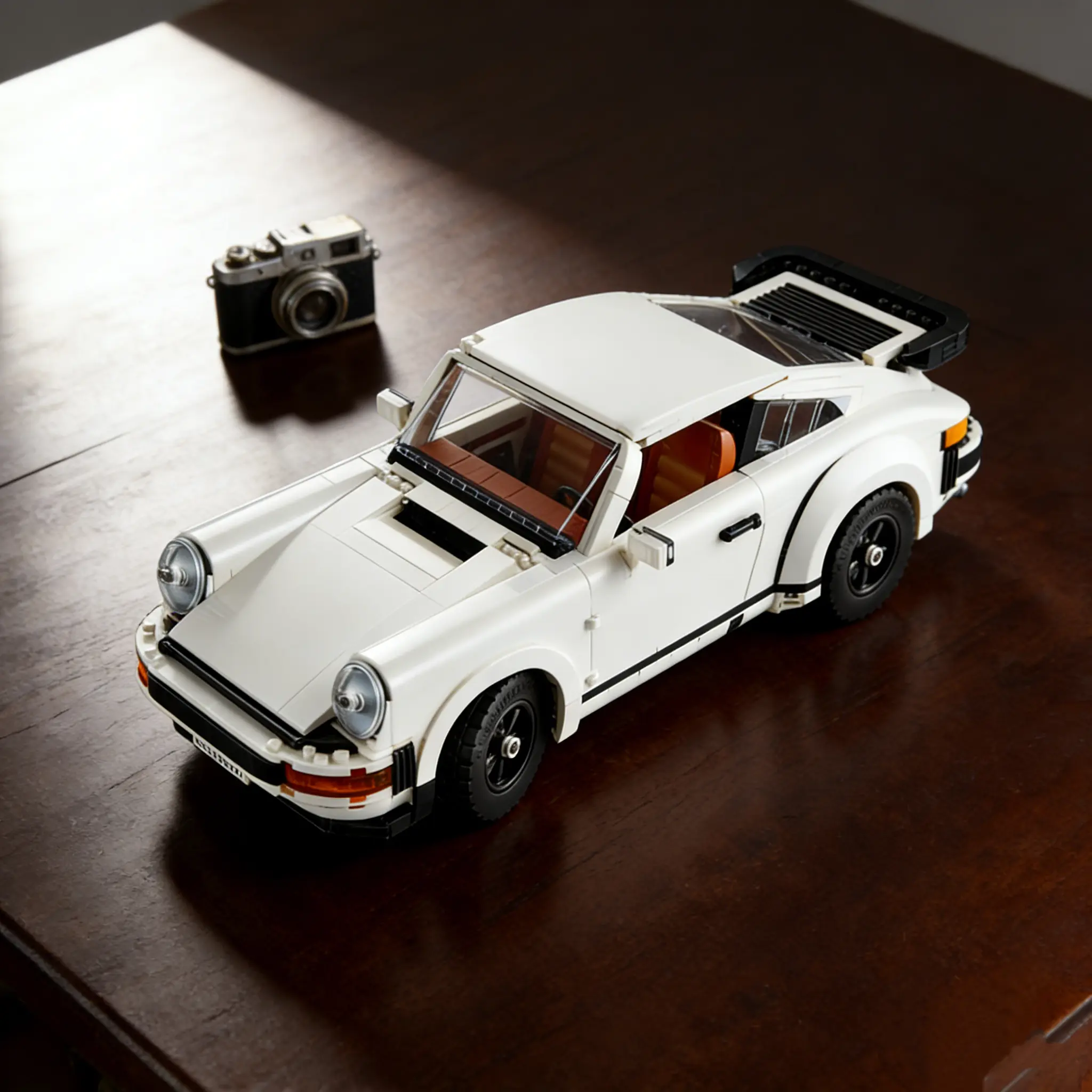 1458 Pieces Building Set, Collectible Turbo Targa, 2in1 Race Car Model Kit for Adults and Teens to Build, 14 inches in length, Gift Idea