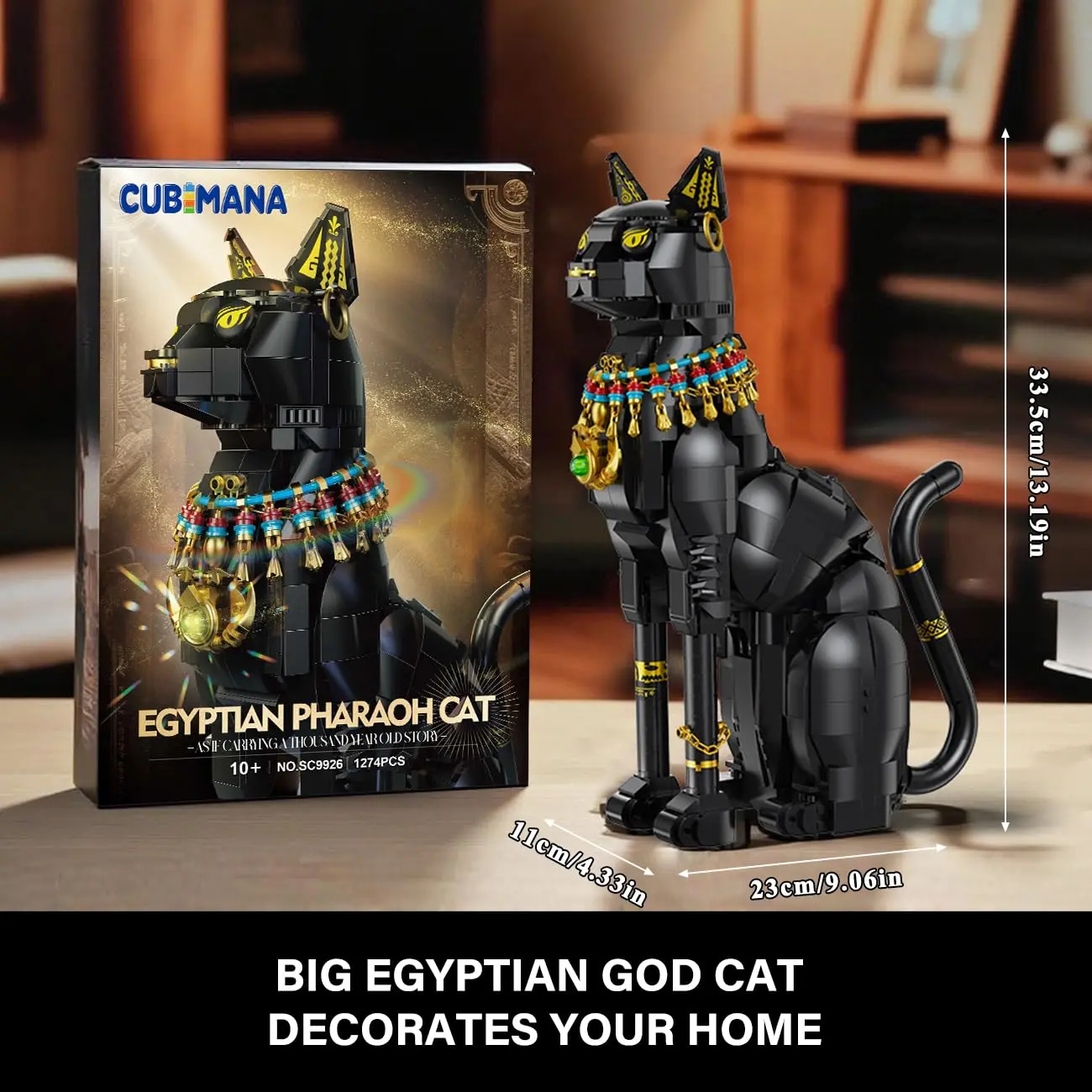 Egyptian Pharaoh Cat Building Set 