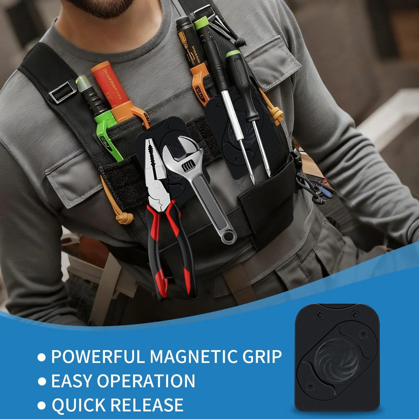 Coocoe Strong Magnetic Belt Clip Tool Holder