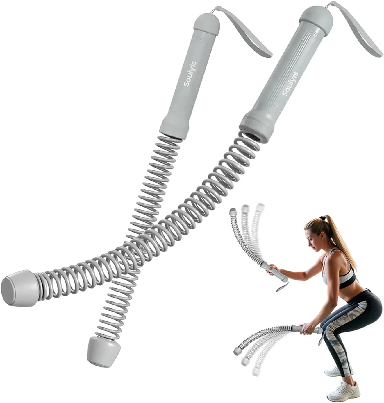 Coocoe Adjustable Ropeless Battle Ropes Training