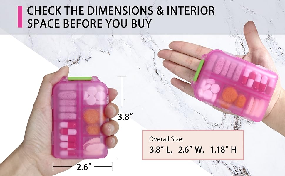 Check the dimensions &amp;amp; interior space before you buy