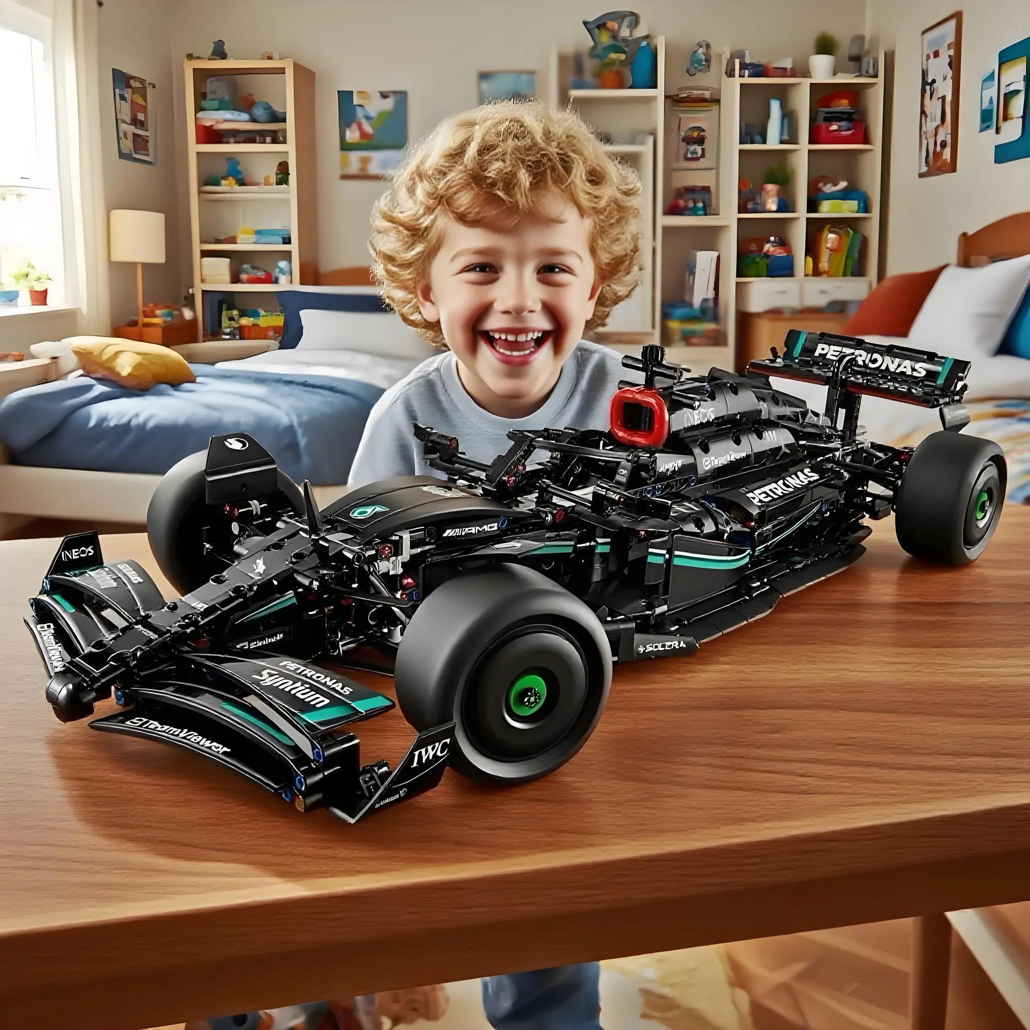 Technic Model Car Kits - Building Sets for Adults, Ages 18+ - Gift for Men & Women - Race Car W/Realistic Details Home Decor