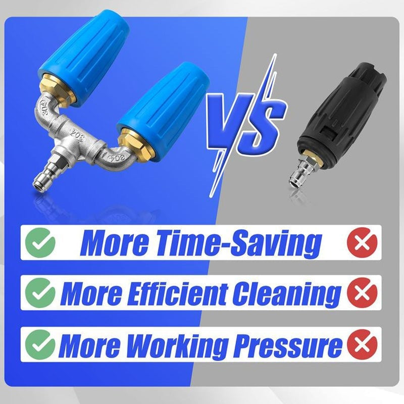 Coocoe Dual/Triple/Quad Turbo Nozzle Pressure Washer
