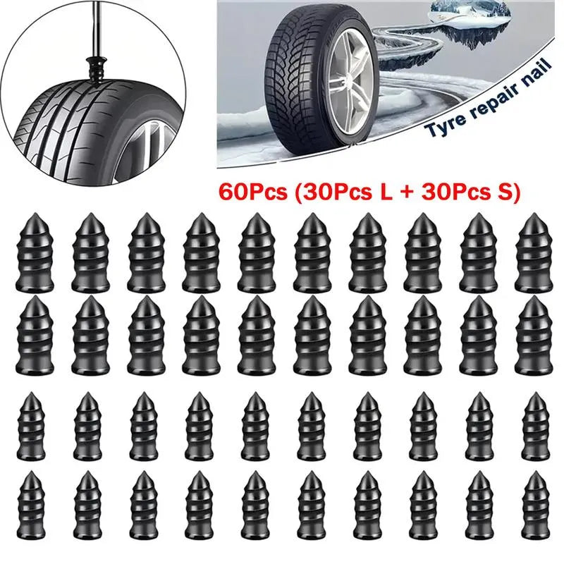 Coocoe Self Sealing Rubber Tire Repair Nail Kit