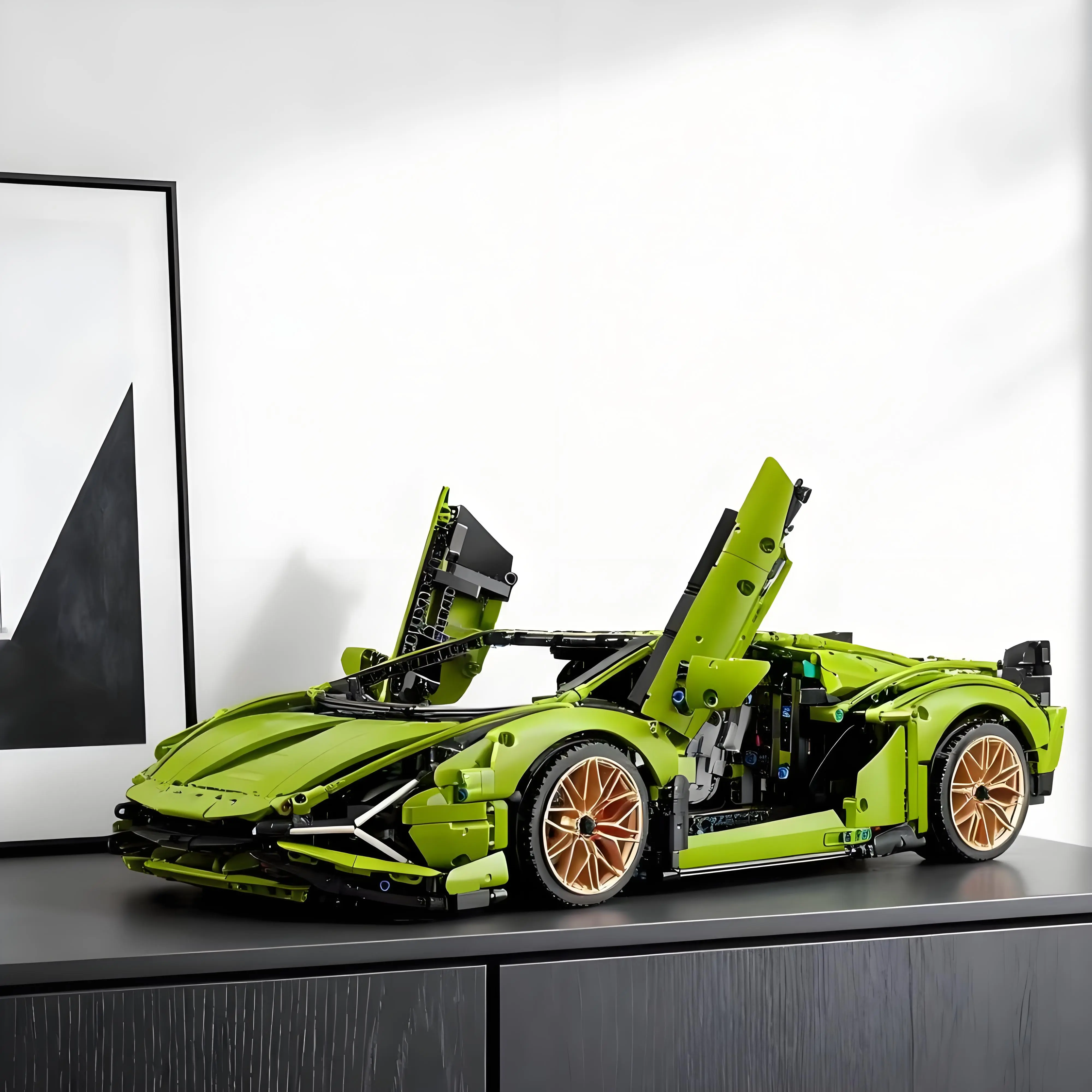 3696 Pieces Technic Sets for Adults - 1:8 scale Building car,  23.4 inches, Detailed Model Car Kit for Men & Women, Ages 18+ Years - Display in Room as Decor