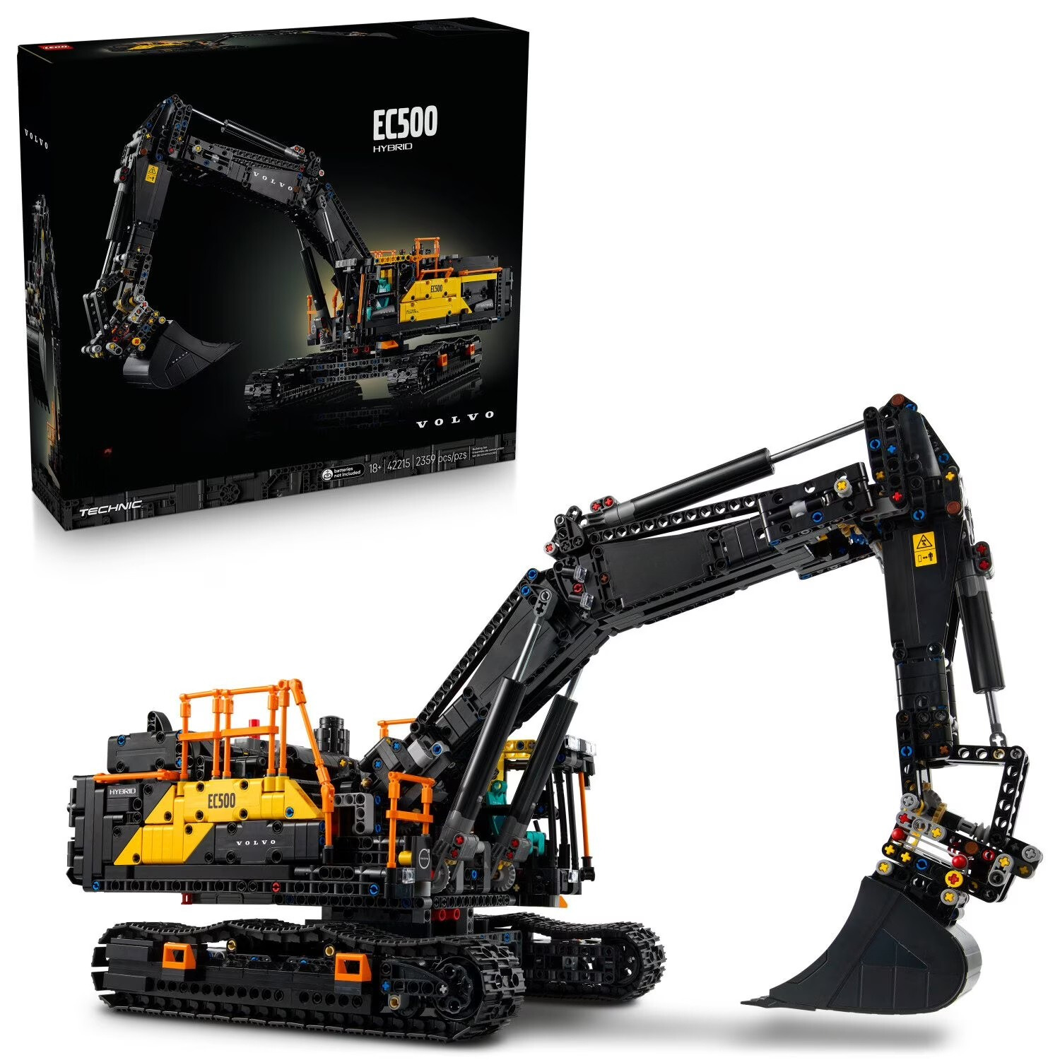 EC500 Hybrid Excavator Building Set