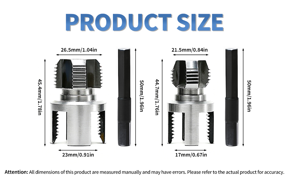 Internal &amp;amp; External Pipe Threader