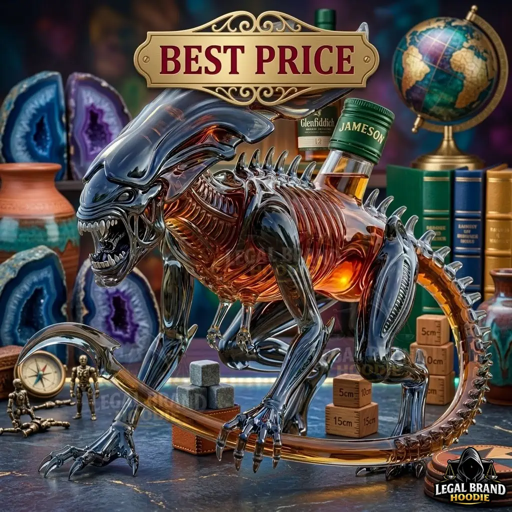 Alien Queen Commemorative Black Rum Bottle