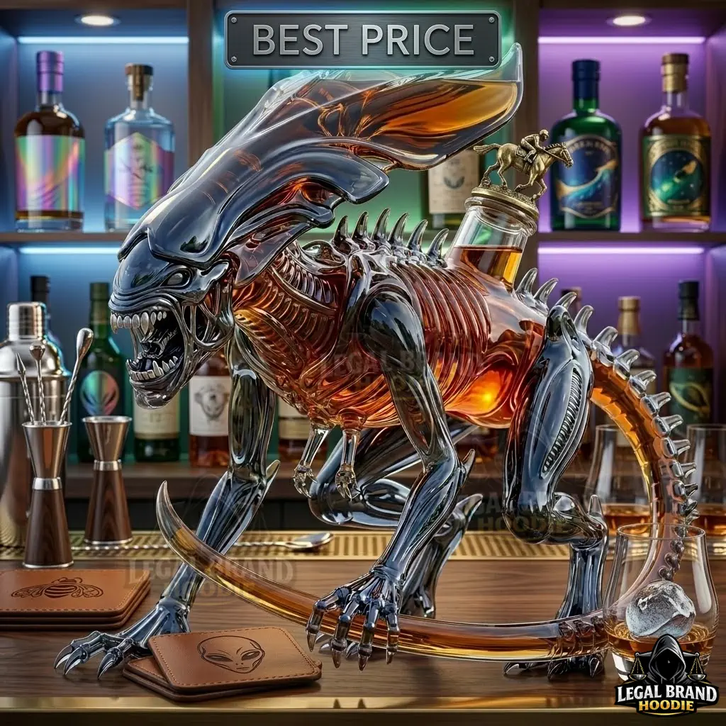 Alien Queen Commemorative Black Rum Bottle