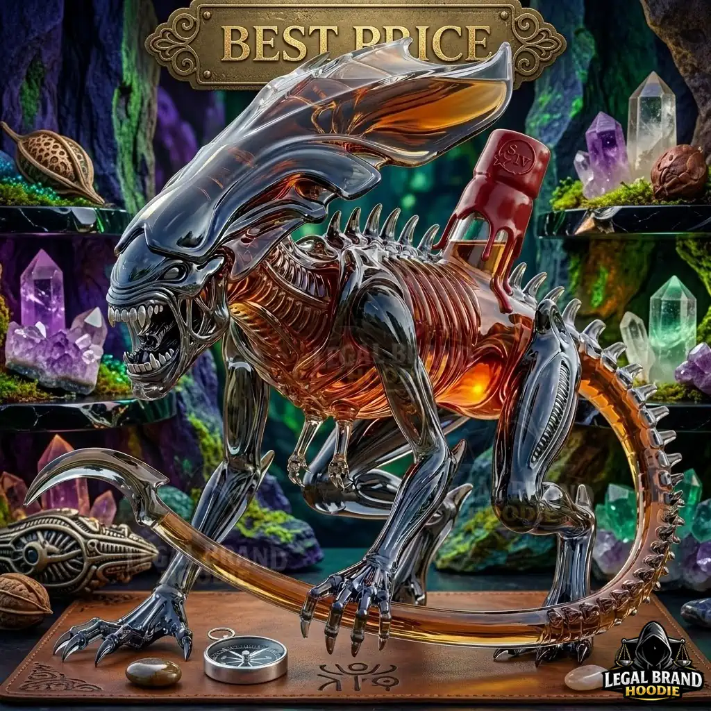 Alien Queen Commemorative Black Rum Bottle