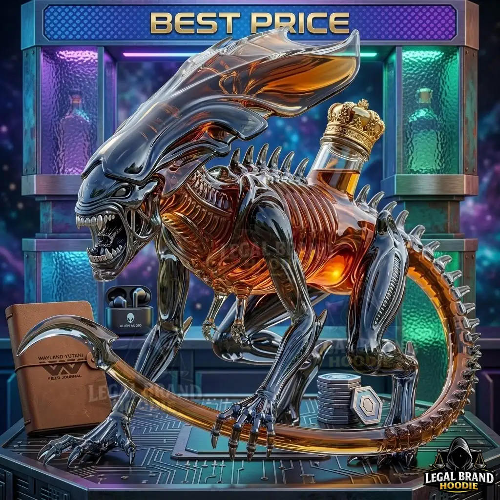 Alien Queen Commemorative Black Rum Bottle