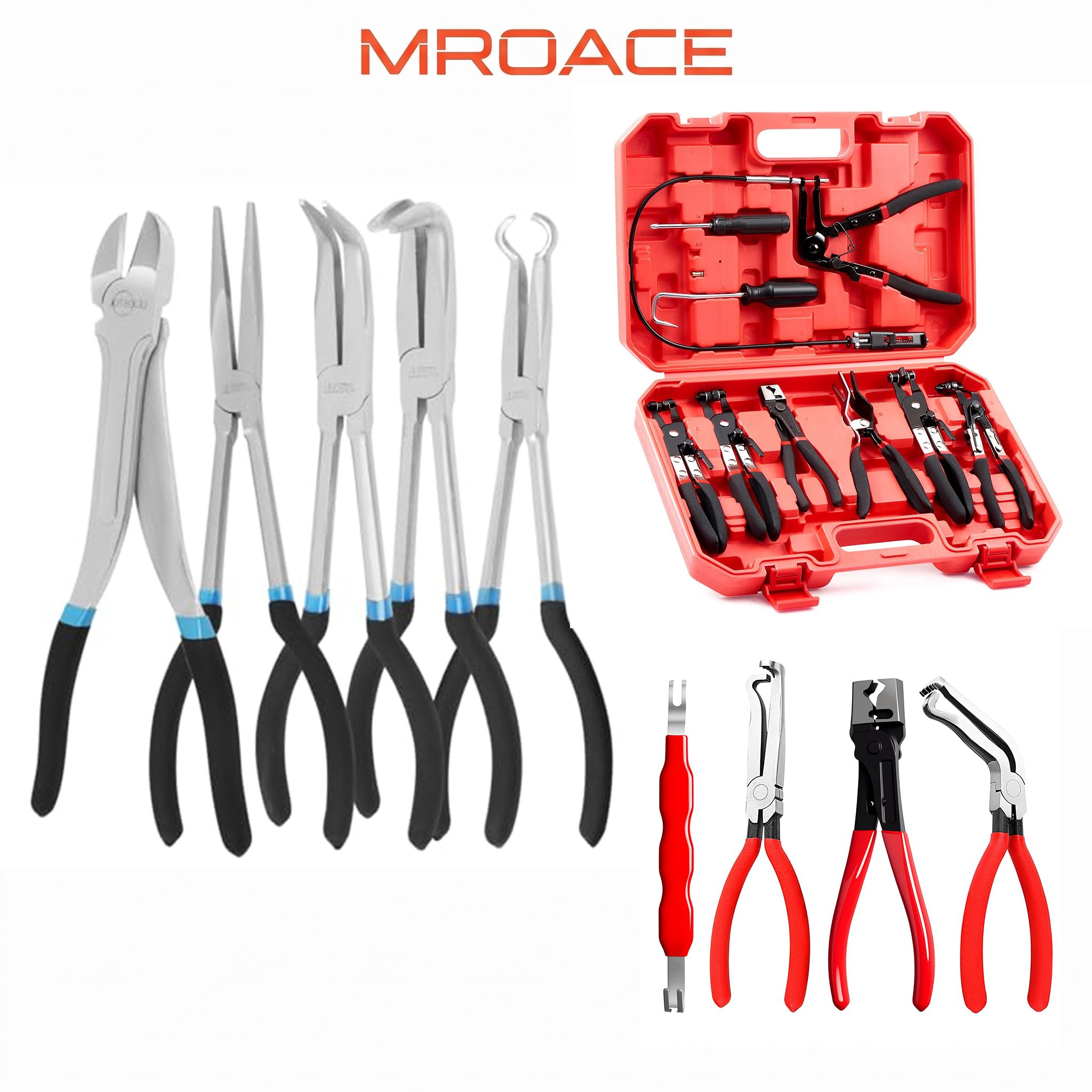 Coocoe Flexible Hose Clamp Pliers Set