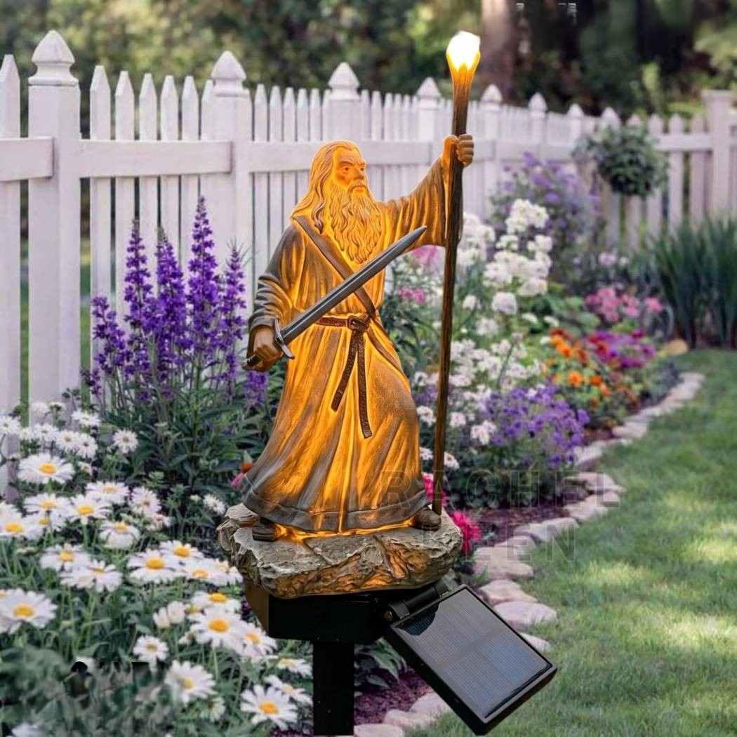 🧙Wizard vs Balrog Solar Garden Stake Lights