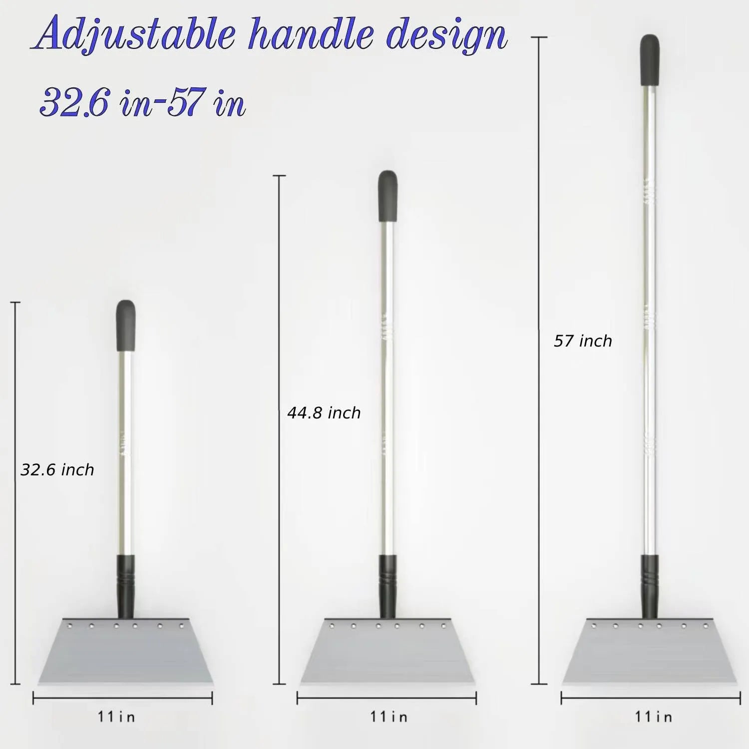 Coocoe Heavy Duty Stainless Steel Garden Shovel