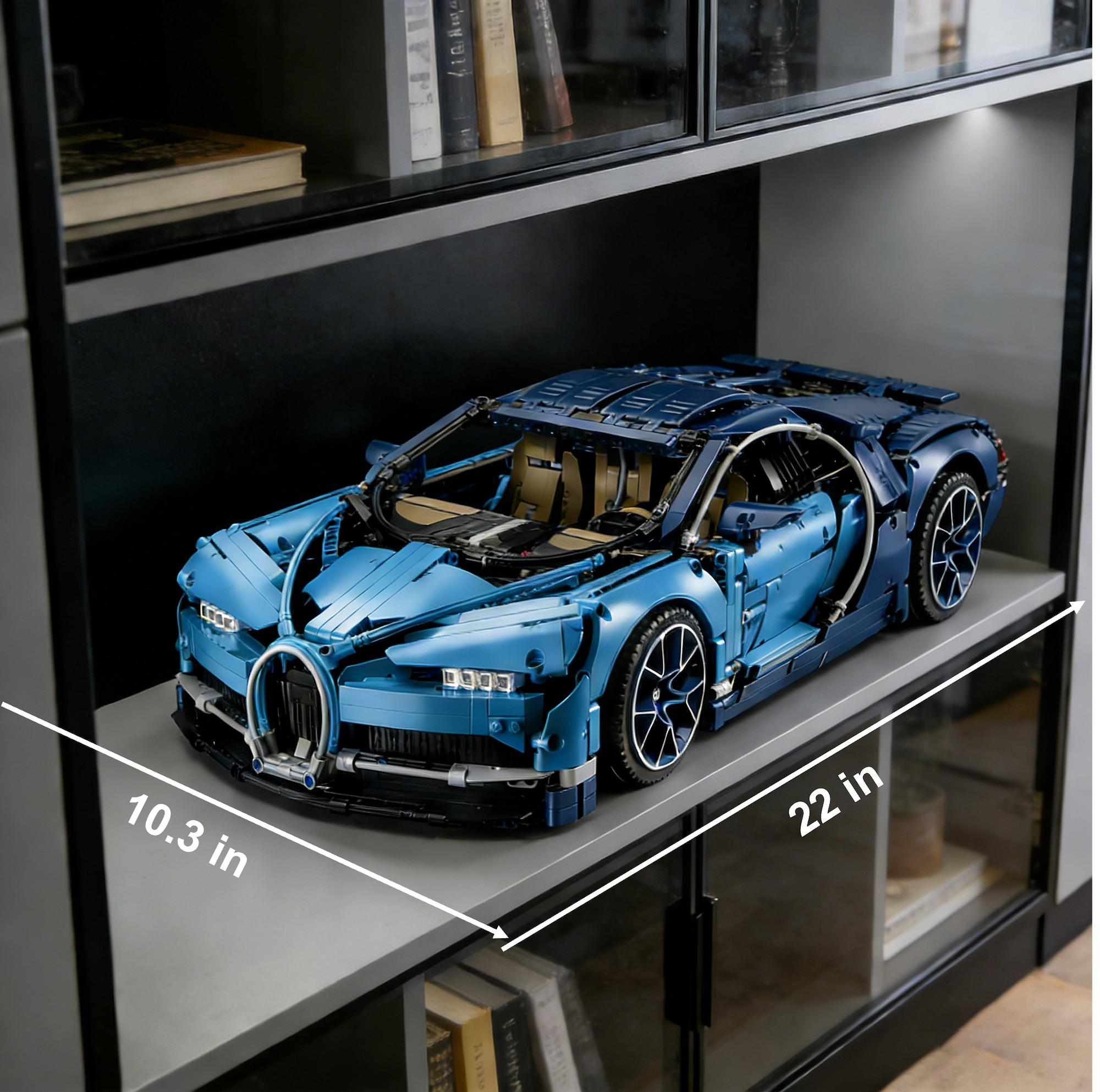 1:8 Scale Car Building Kit and Engineering Toy, 3599 Pieces Adult Collectible Sports Car with Scale Model Engine (3599 Pieces)