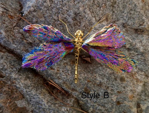 💥AURA TOURMALINE KYANITE DRAGONFLY💥