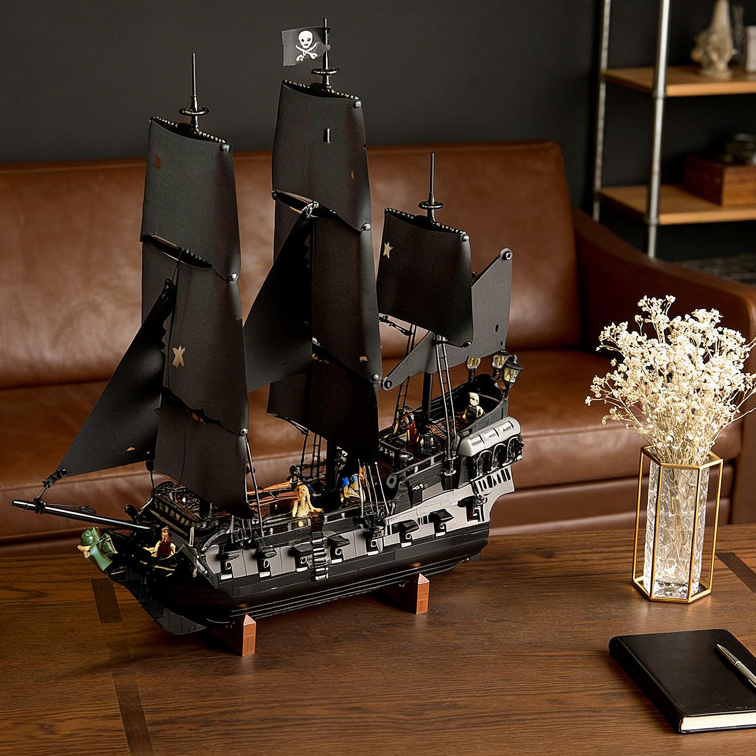 2862 pieces, Captain's Ship Building Set for Adults, Ages 18+ - Room Decor for Office, Bedroom or Shelf - Collectible