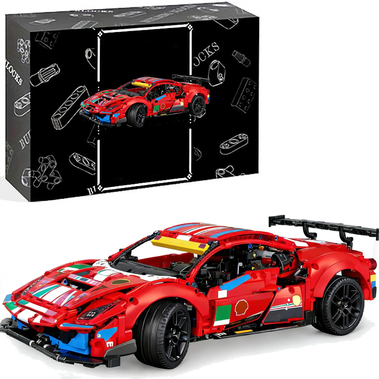 1:10 Technic Champion GT Series Sports Race Car Exclusive Collectible Model