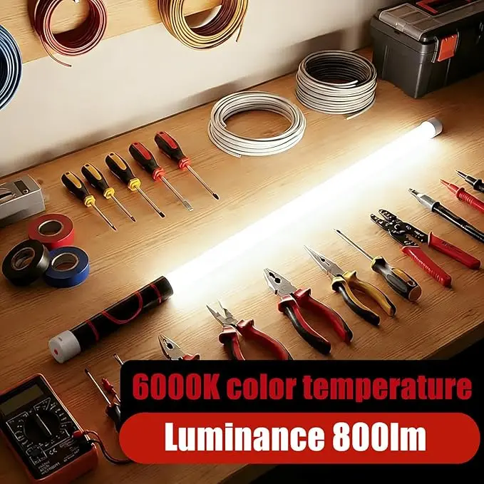 🛠Flexible COB LED Work Light, Rechargeable Bendable Inspection Flashlight for Auto Repair