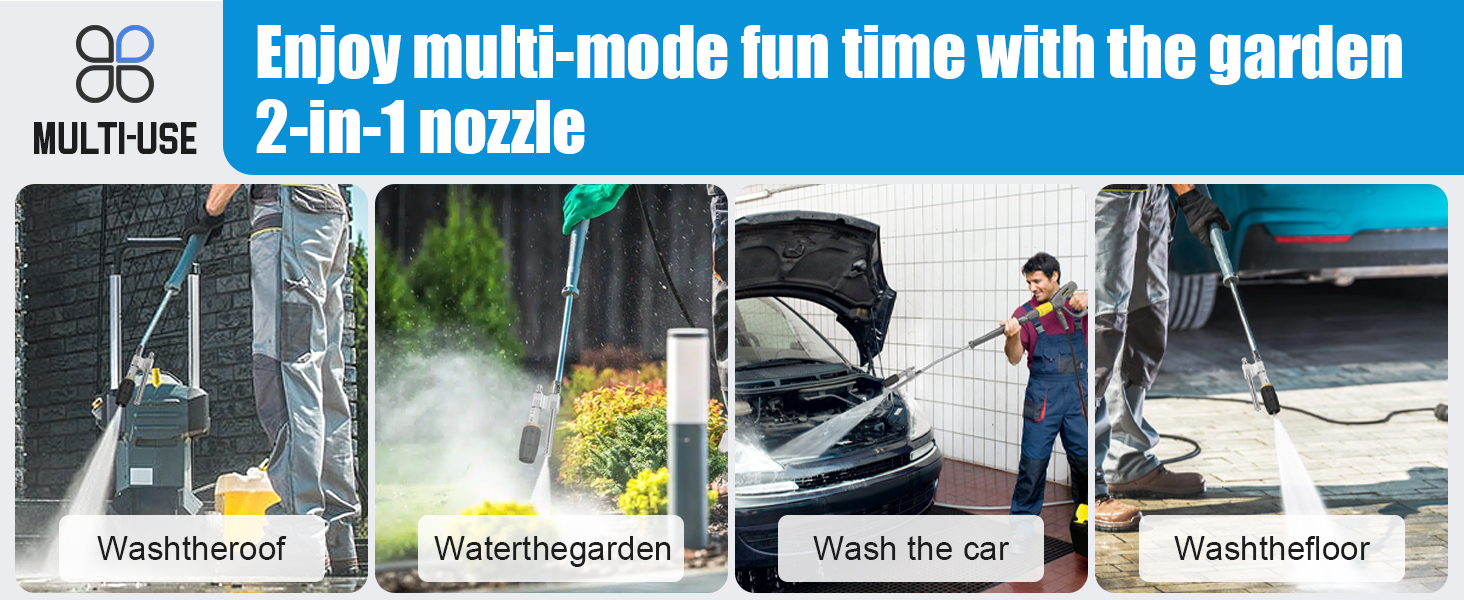 2-in-1 shooter tip M5 Twist Nozzle