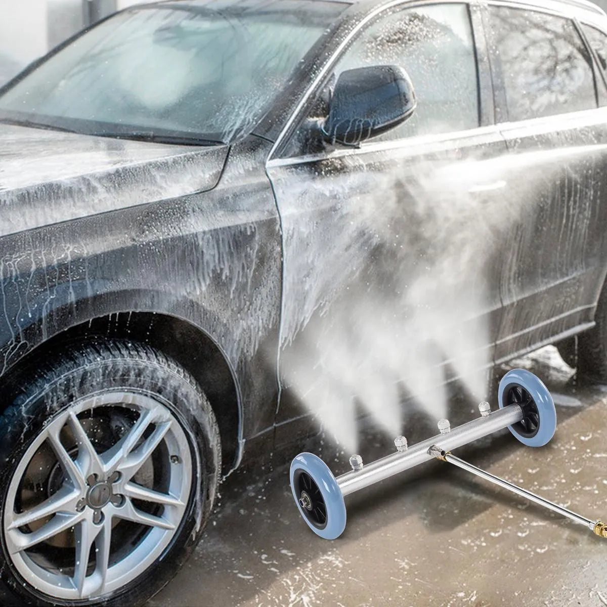 Coocoe Heavy Duty Pressure Washer Undercarriage Cleaner
