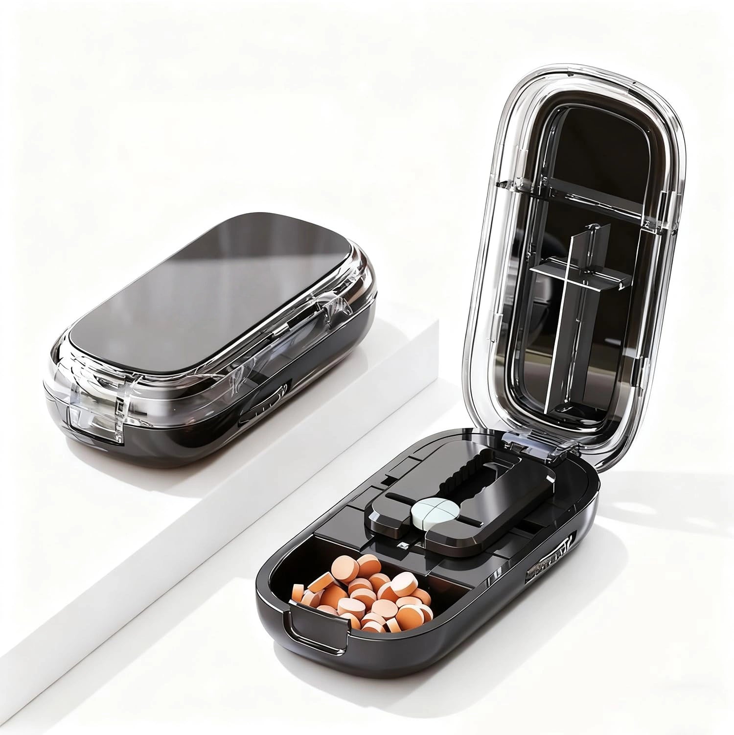 Coocoe Adjustable Precision Pill Cutter Splitter